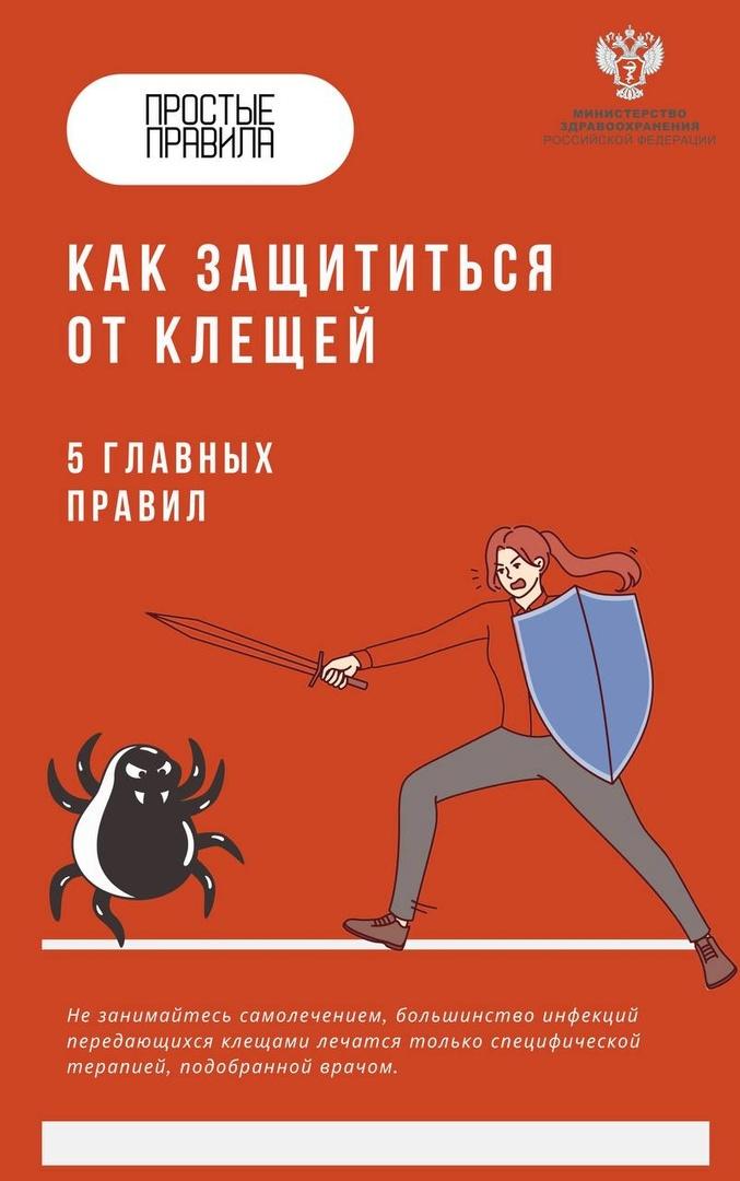 Простые правила: как защититься от клещей.