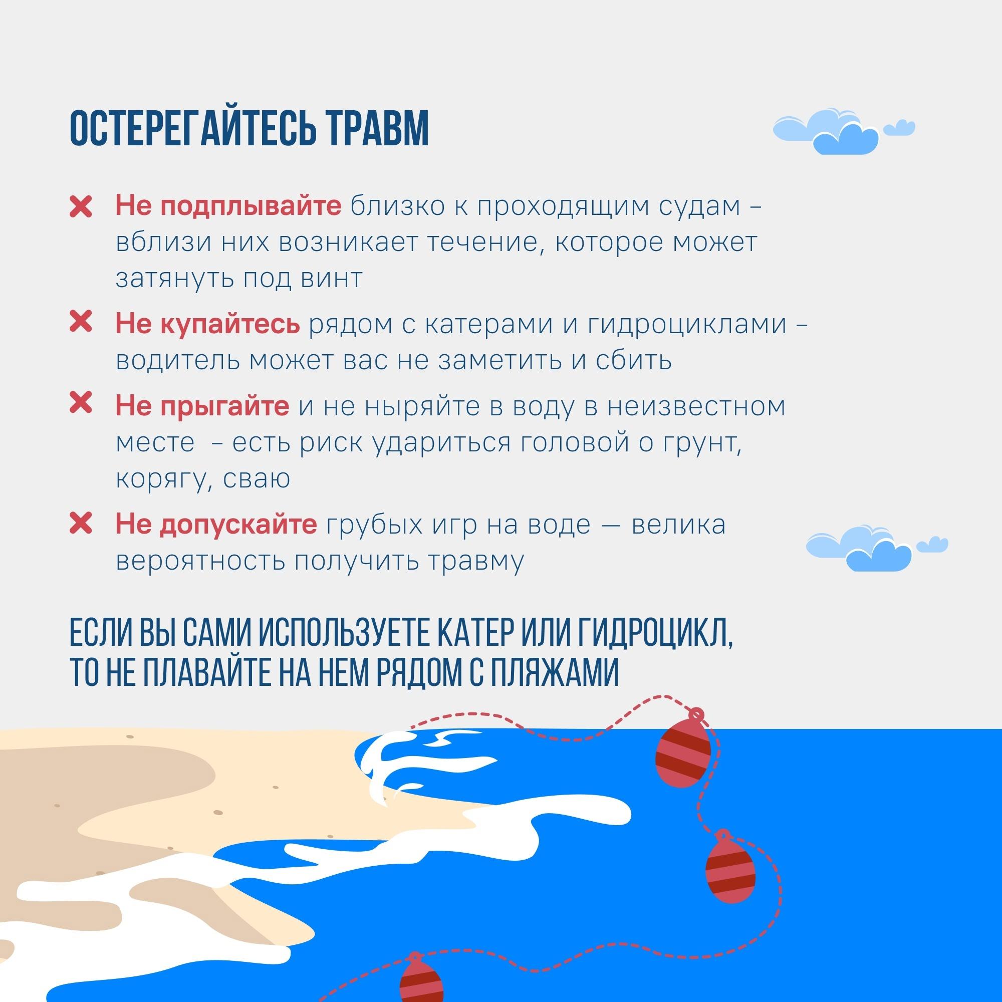 Безопасность на воде.